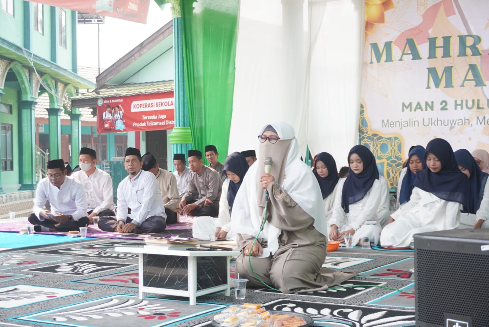Penuh Khidmat dan Kebersamaan, MAN 2 HSU Peringati Maulid Nabi Muhammad SAW